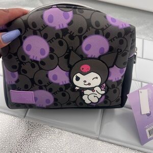 Impressions Black and Purple Character Cosmetic Bag